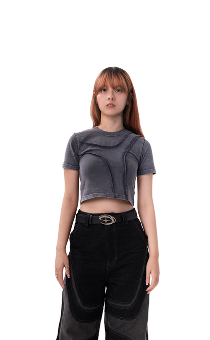 FLUX ACID WASH BABY TEE