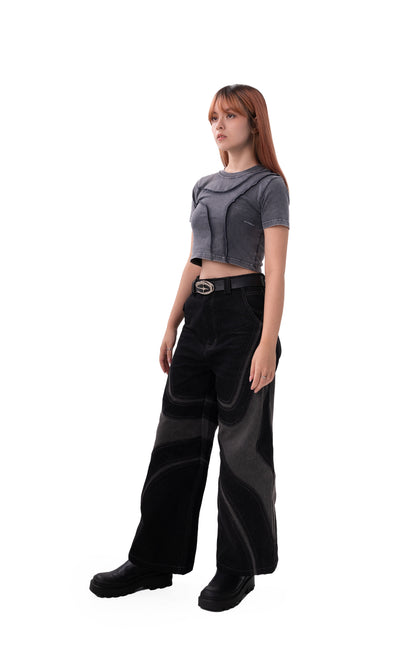 FLUX ACID WASH BABY TEE
