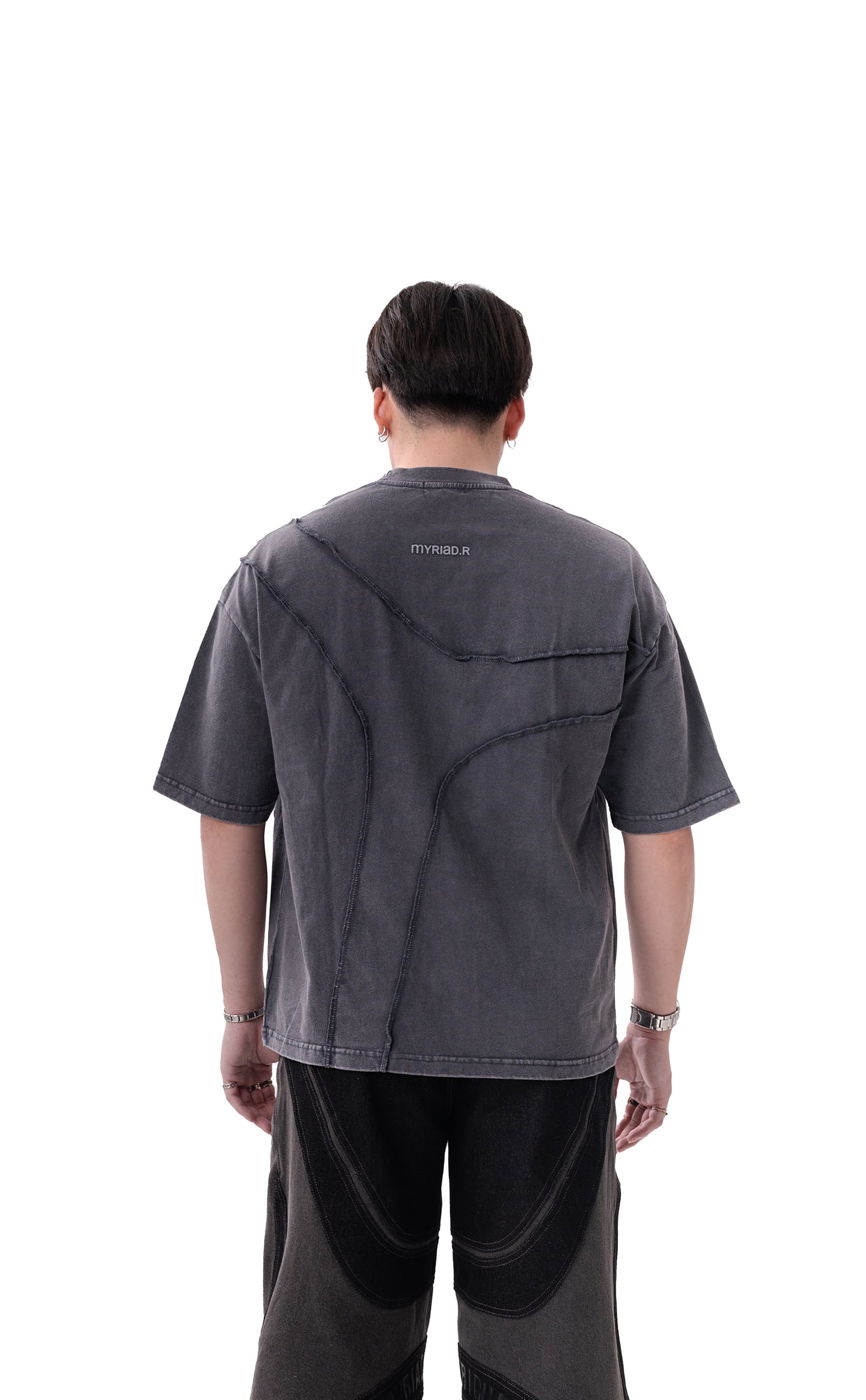 FLUX ACID WASH BOXY TEE